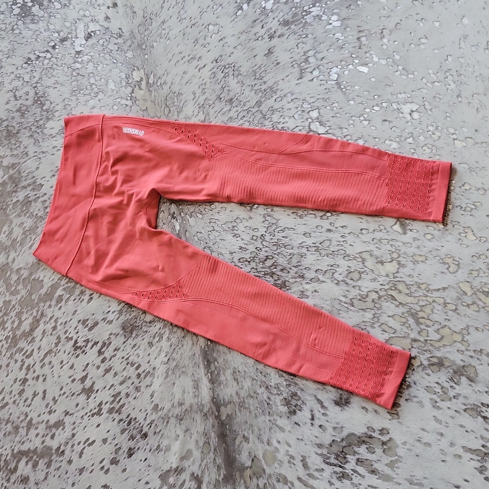 Gymshark Energy Seamless Leggings SzL Coral